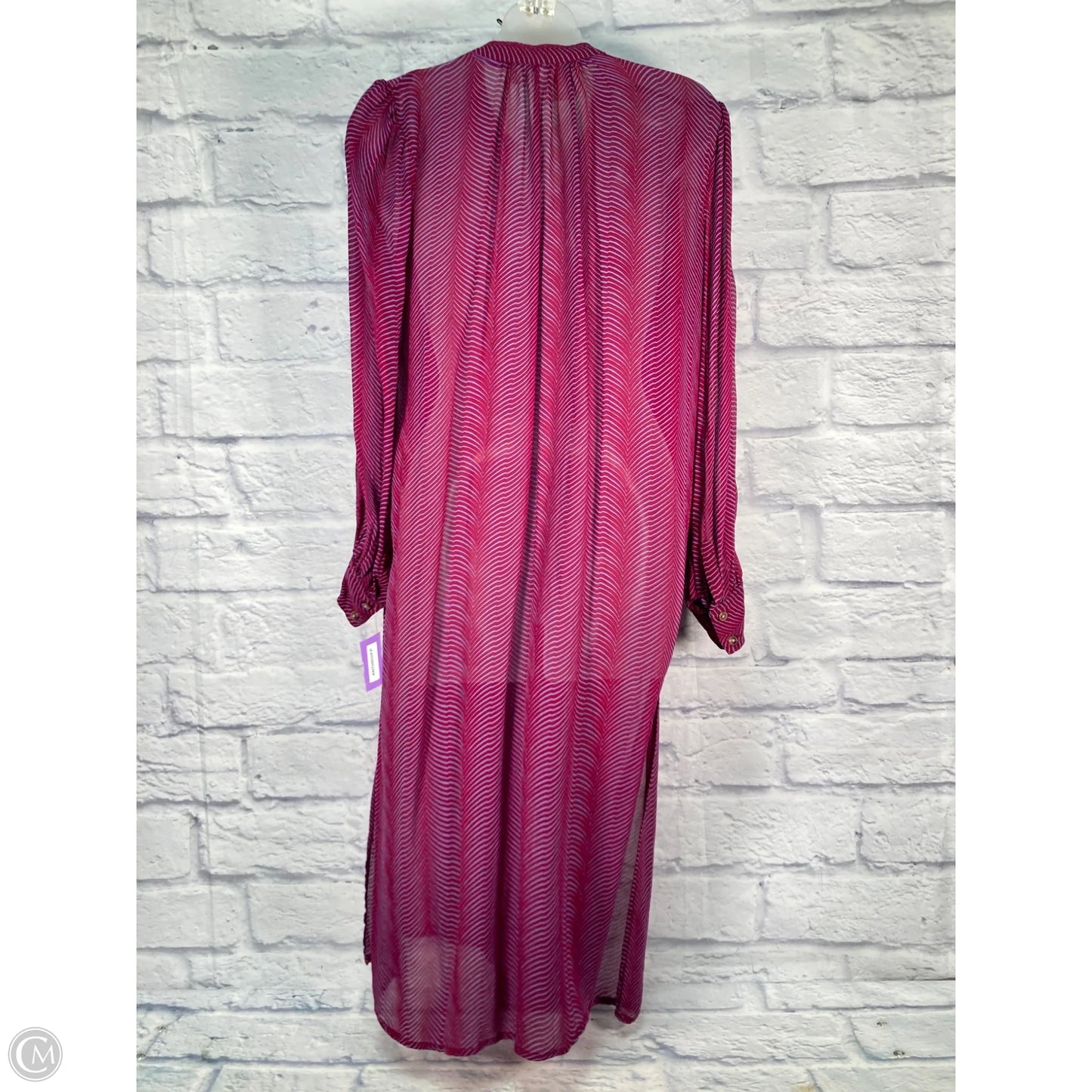 Swimwear Cover-up By Maeve In Maroon, Size: S