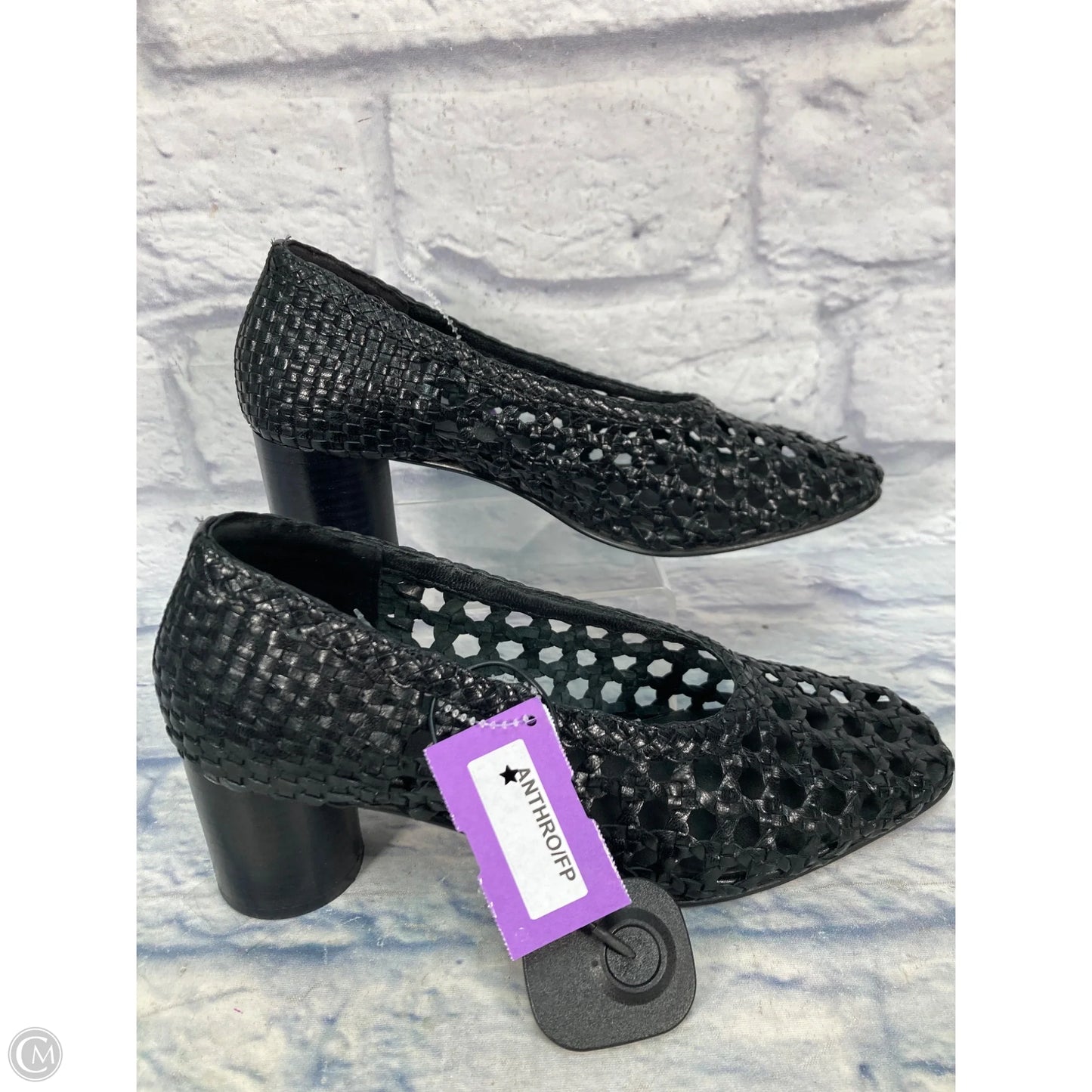 Shoes Heels Block By Pilcro In Black, Size: 9