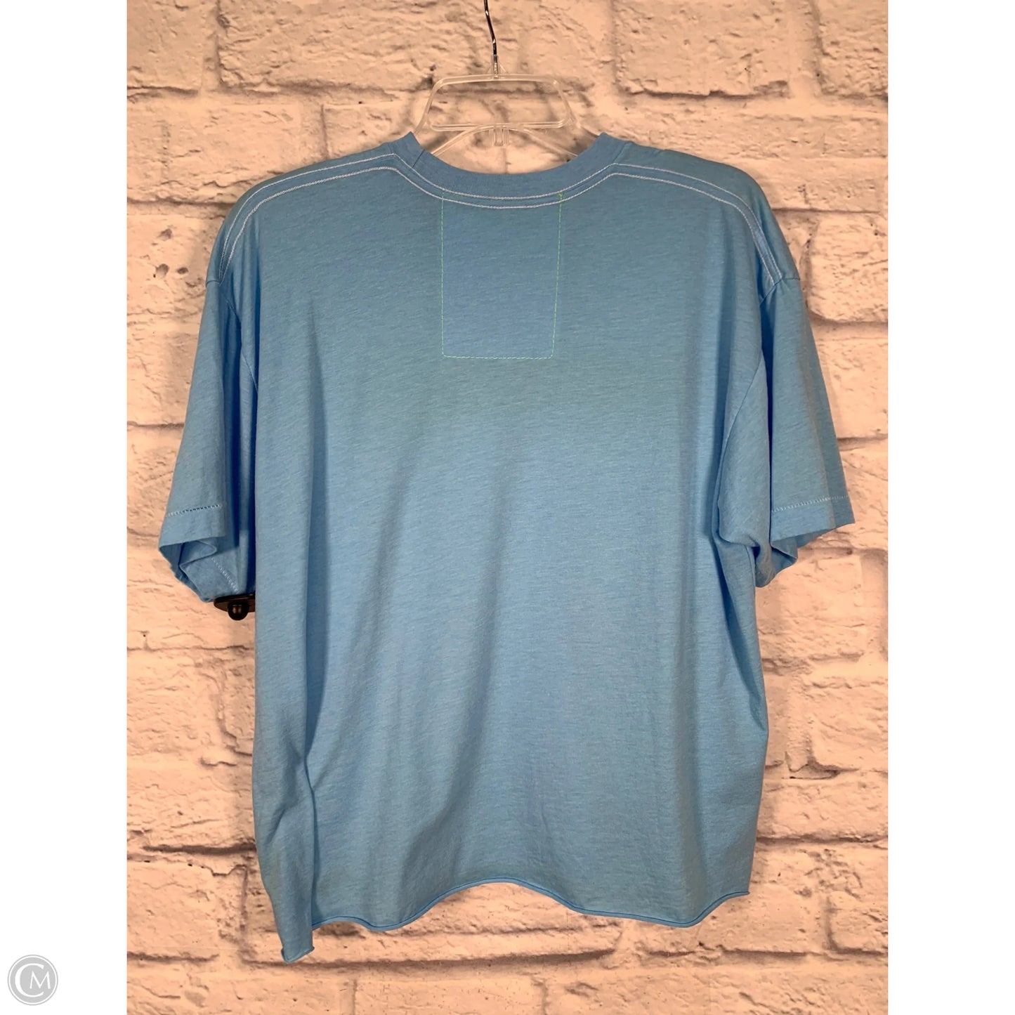 Top Short Sleeve By Clothes Mentor In Blue, Size: Xl