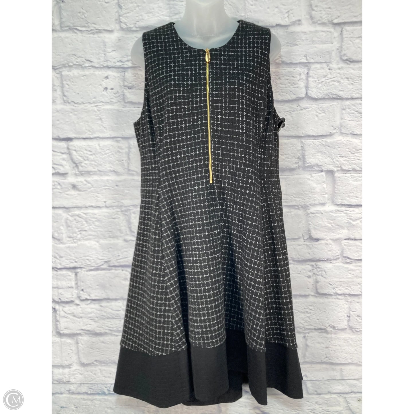 Dress Party Short By Donna Karan In Black, Size: L