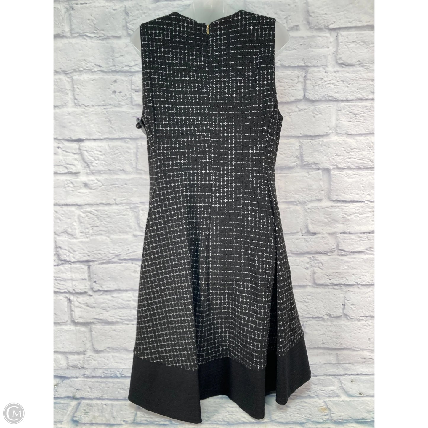 Dress Party Short By Donna Karan In Black, Size: L