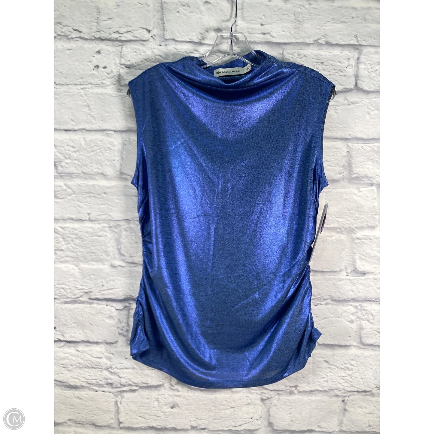 Top Sleeveless Designer By Rebecca Minkoff In Blue, Size: L