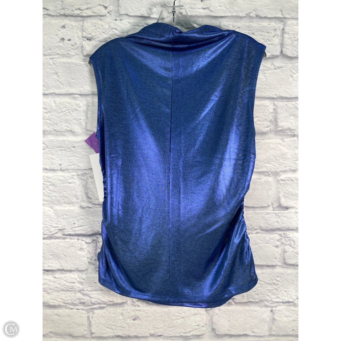 Top Sleeveless Designer By Rebecca Minkoff In Blue, Size: L