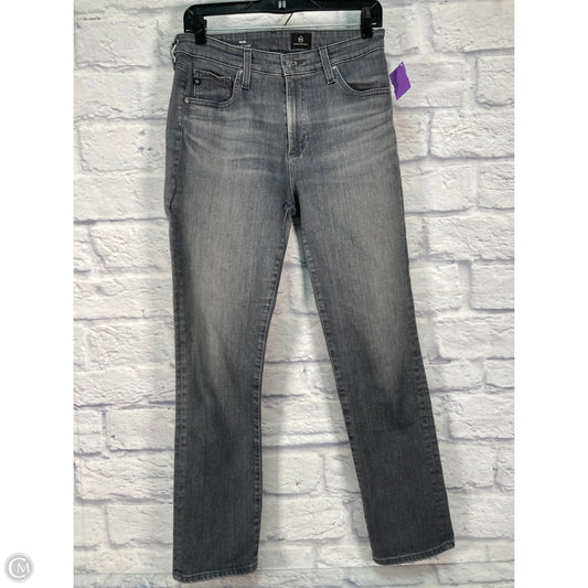Jeans Straight By Adriano Goldschmied In Grey, Size: 8