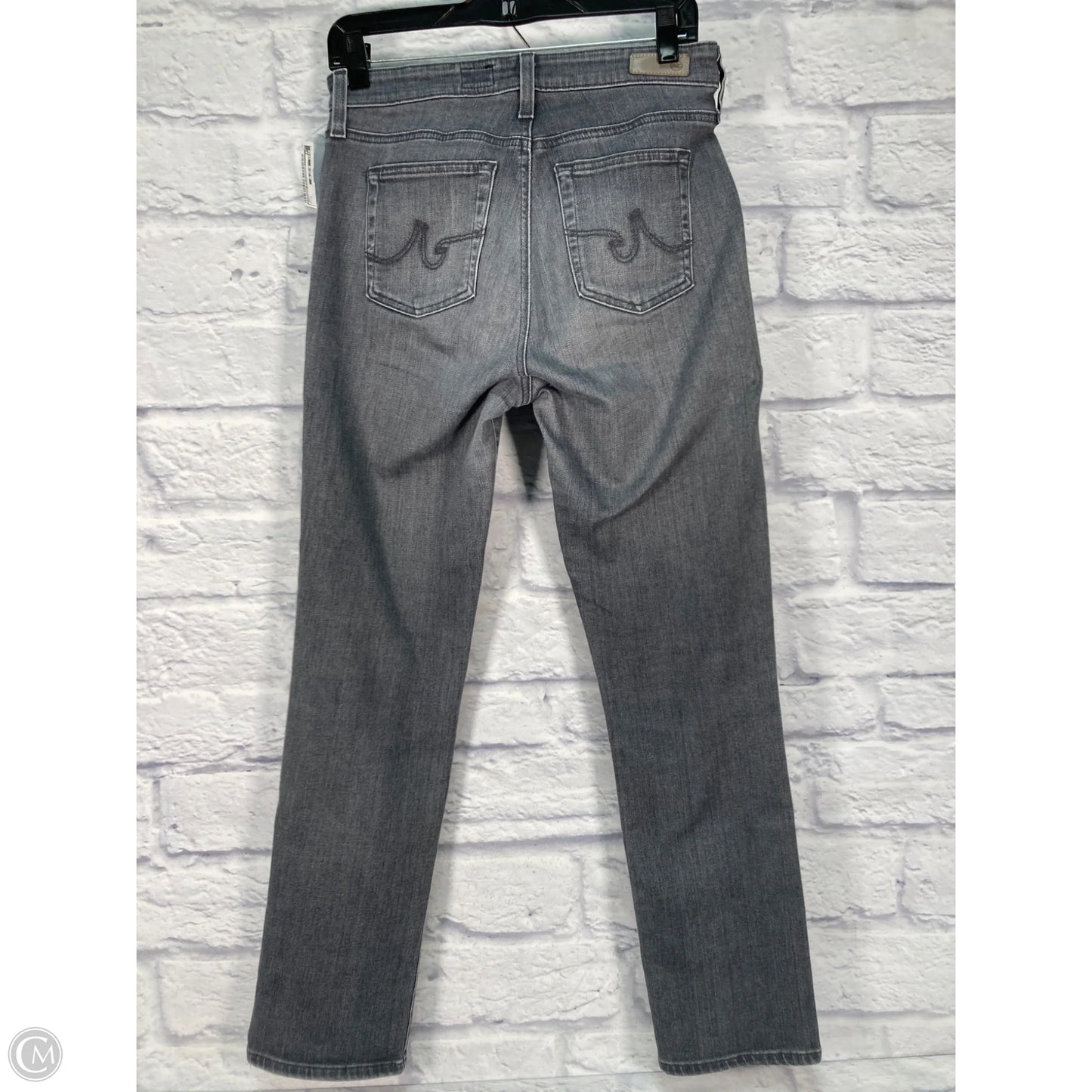Jeans Straight By Adriano Goldschmied In Grey, Size: 8