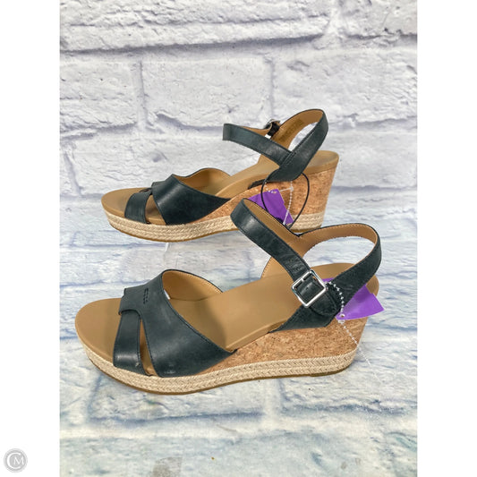 Sandals Designer By Ugg In Beige, Size: 10