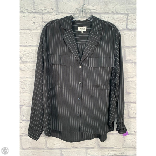 Top Long Sleeve By Pistola In Black, Size: S