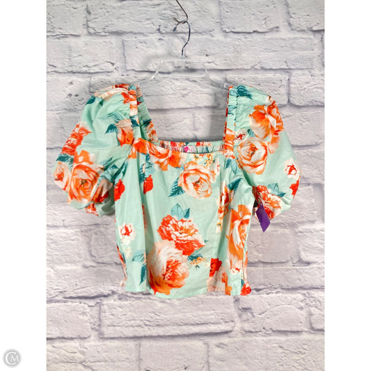 Top Short Sleeve By Buddy Love In Blue, Size: S