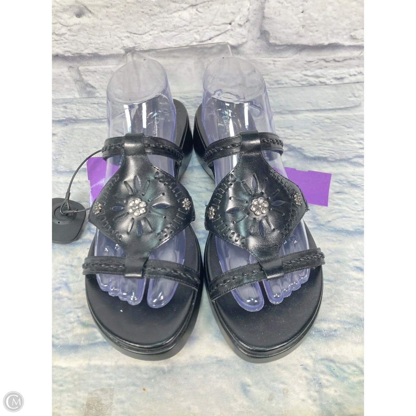 Sandals Heels Platform By Bare Traps In Black, Size: 10