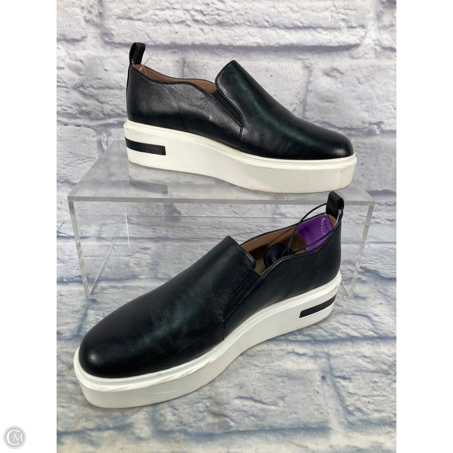 Shoes Sneakers By Linea Paolo In Black, Size: 9