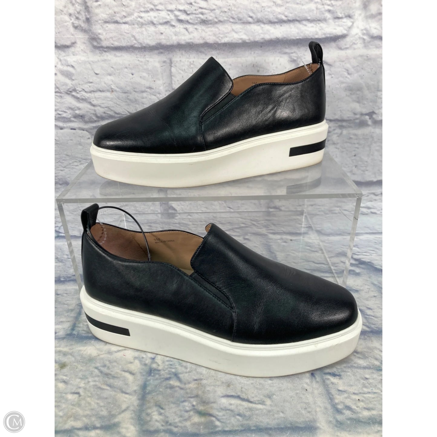 Shoes Sneakers By Linea Paolo In Black, Size: 9