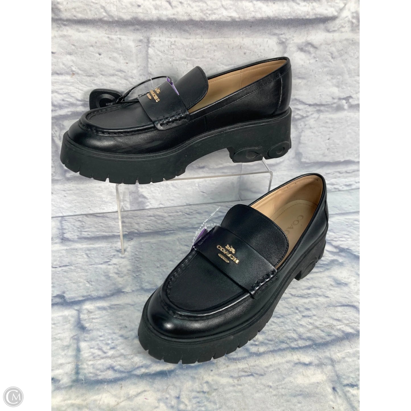 Shoes Designer By Coach In Black, Size: 8