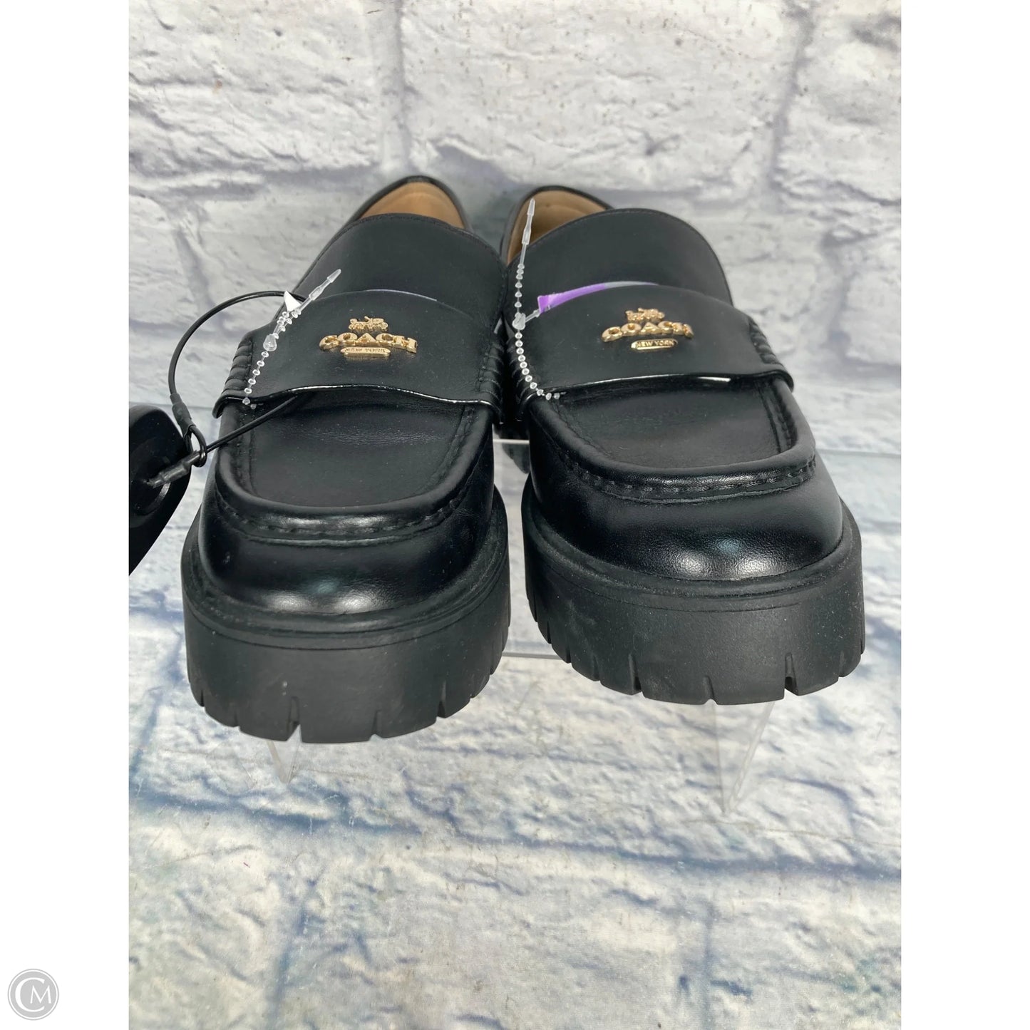 Shoes Designer By Coach In Black, Size: 8