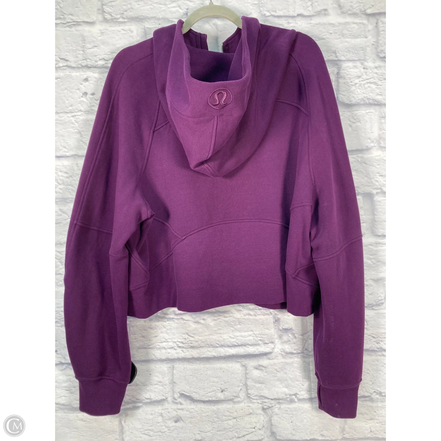 Athletic Jacket By Lululemon In Purple, Size: Xxl