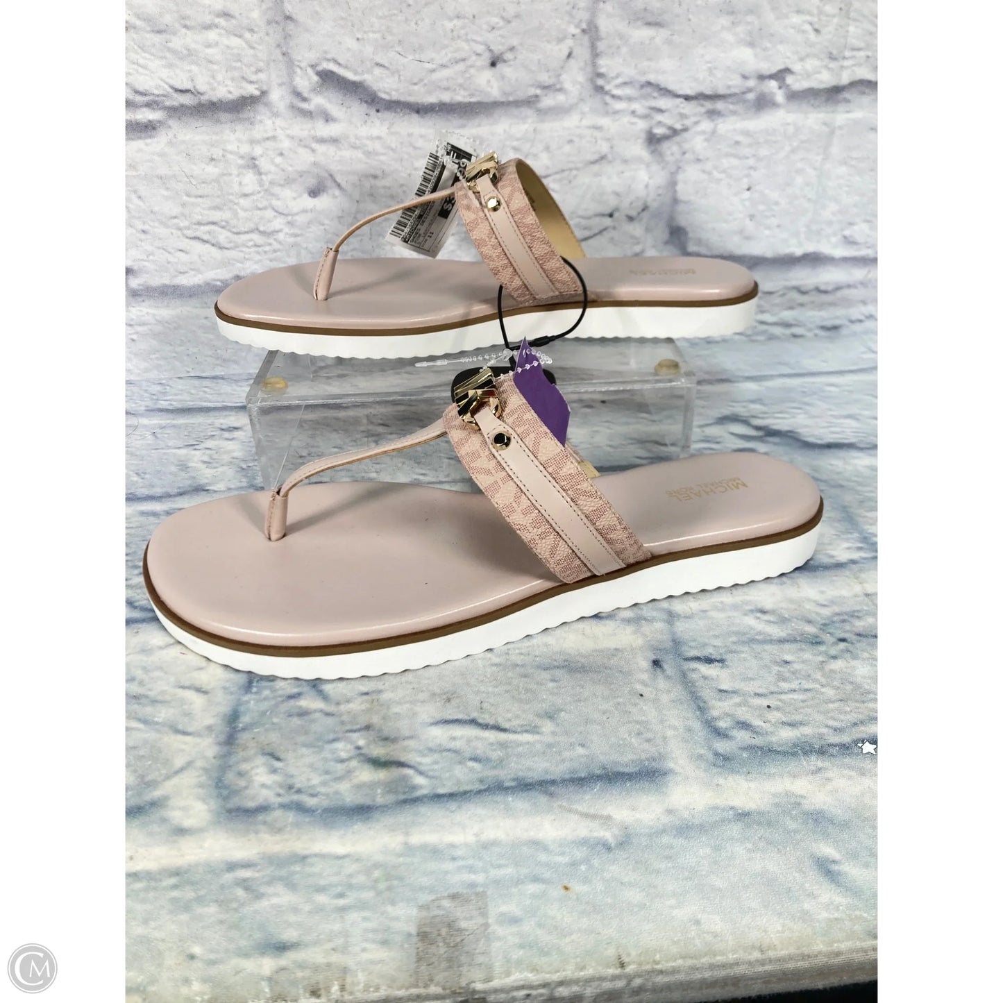Shoes Designer By Michael Kors In Pink, Size: 11