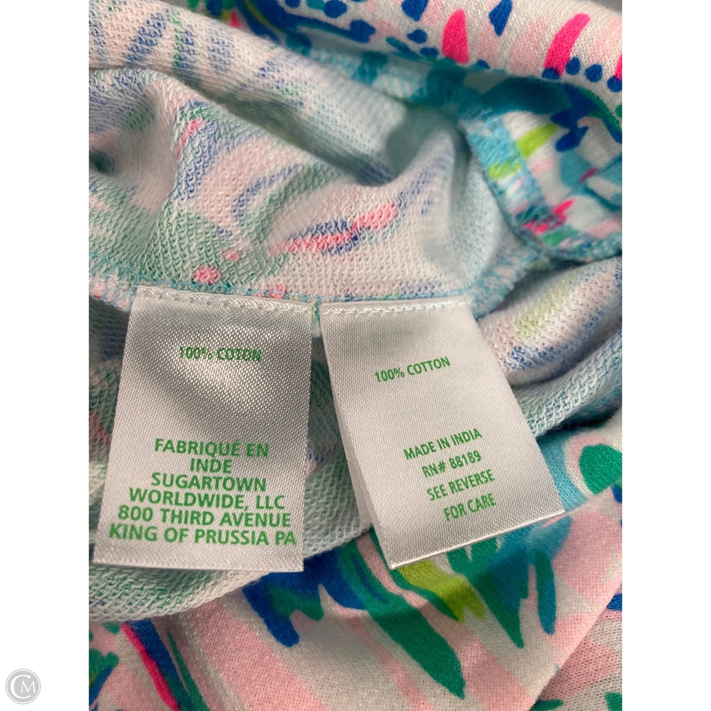Sweatshirt Designer By Lilly Pulitzer In Blue, Size: L