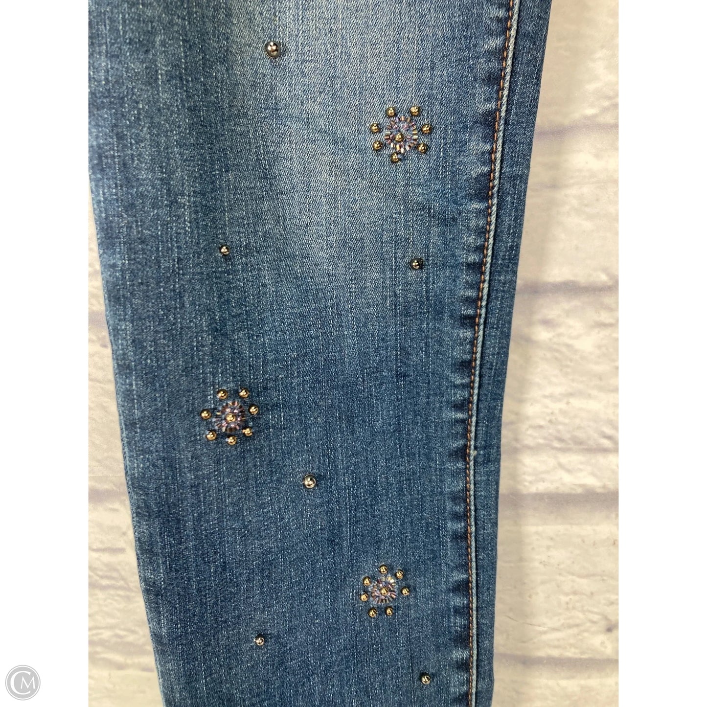 Jeans Jeggings By Chicos In Blue, Size: 4