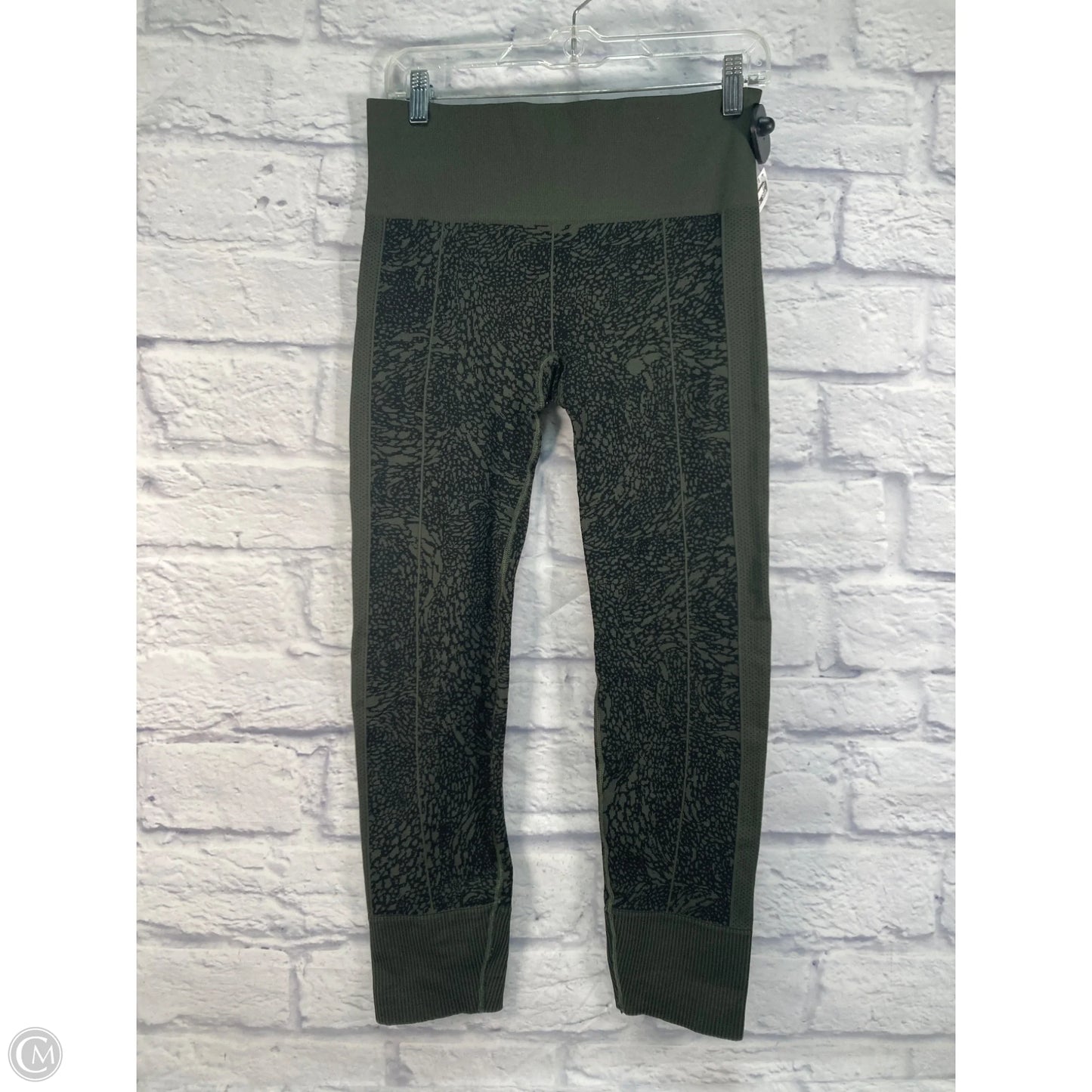 Athletic Leggings By Lululemon In Green, Size: M