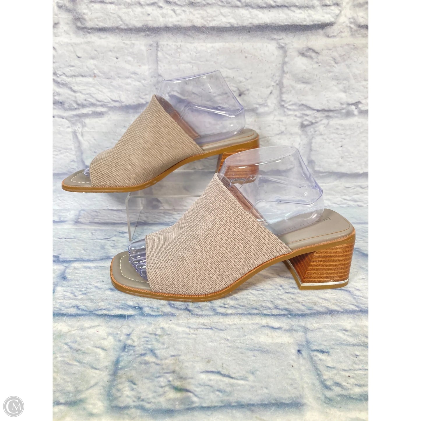Shoes Heels Block By Donald Pliner In Tan, Size: 9