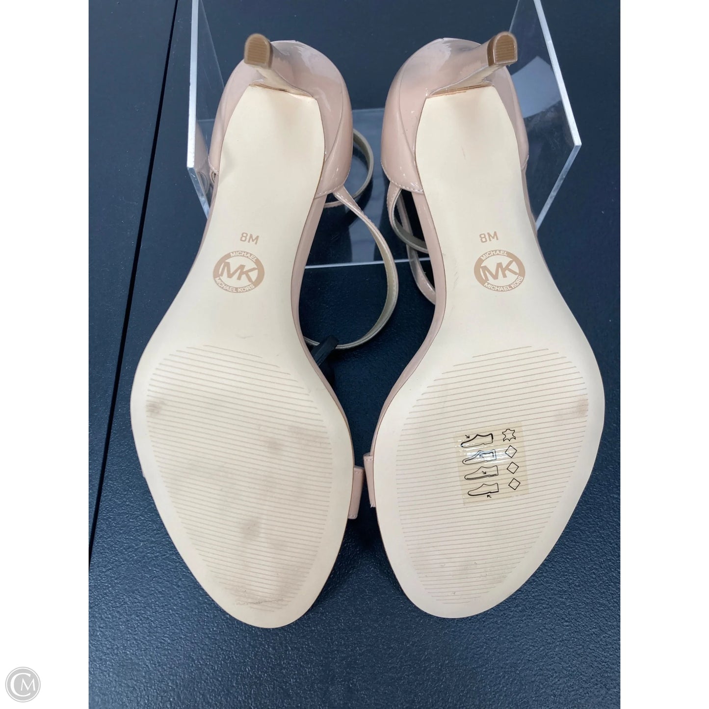 Shoes Designer By Michael Kors In Beige, Size: 8