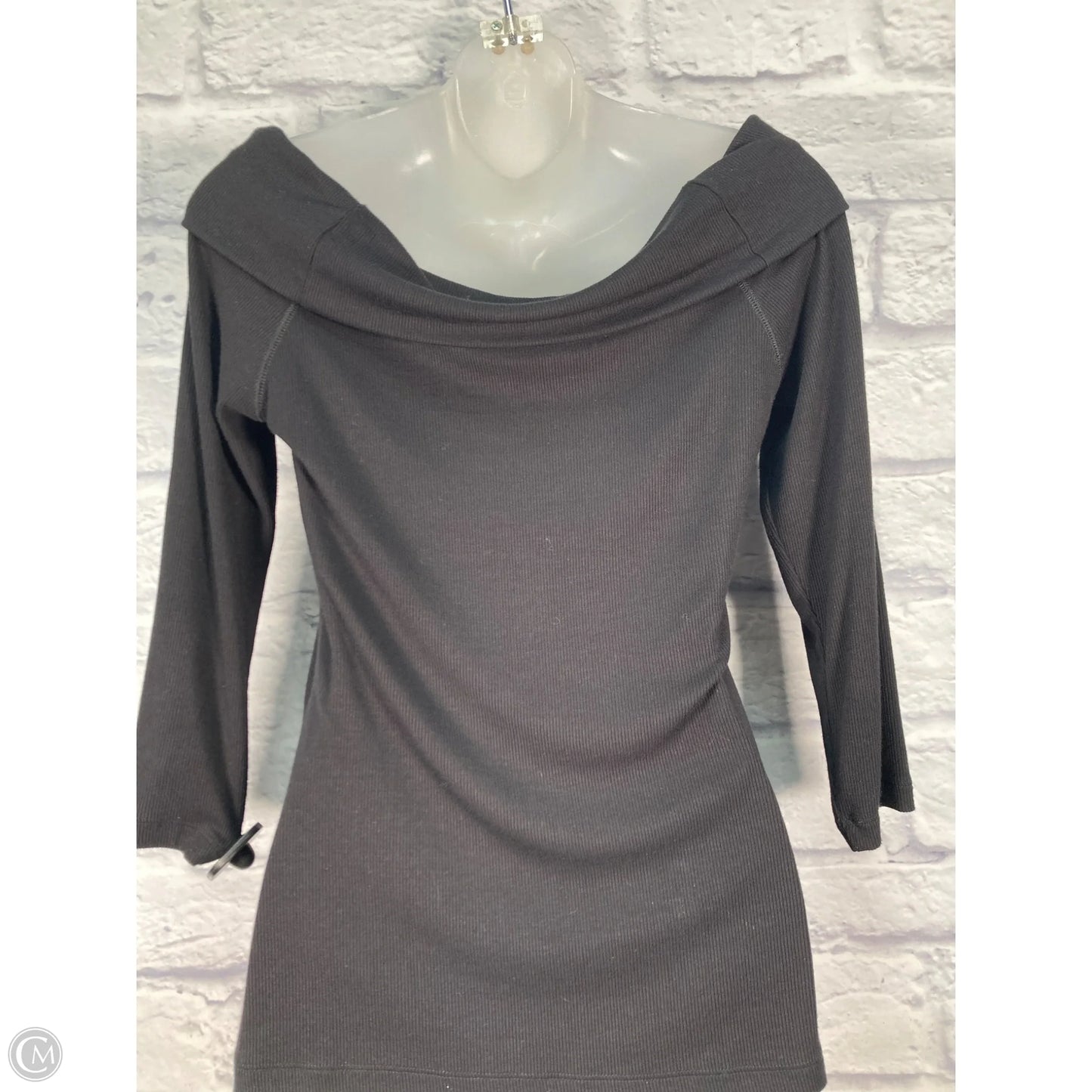 Top 3/4 Sleeve By Saturday/sunday In Black, Size: S