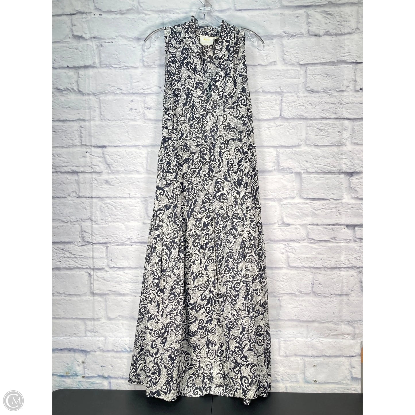 Dress Casual Maxi By Maeve In Black, Size: Xs