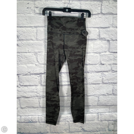 Athletic Leggings By Lululemon In Camouflage Print, Size: 4