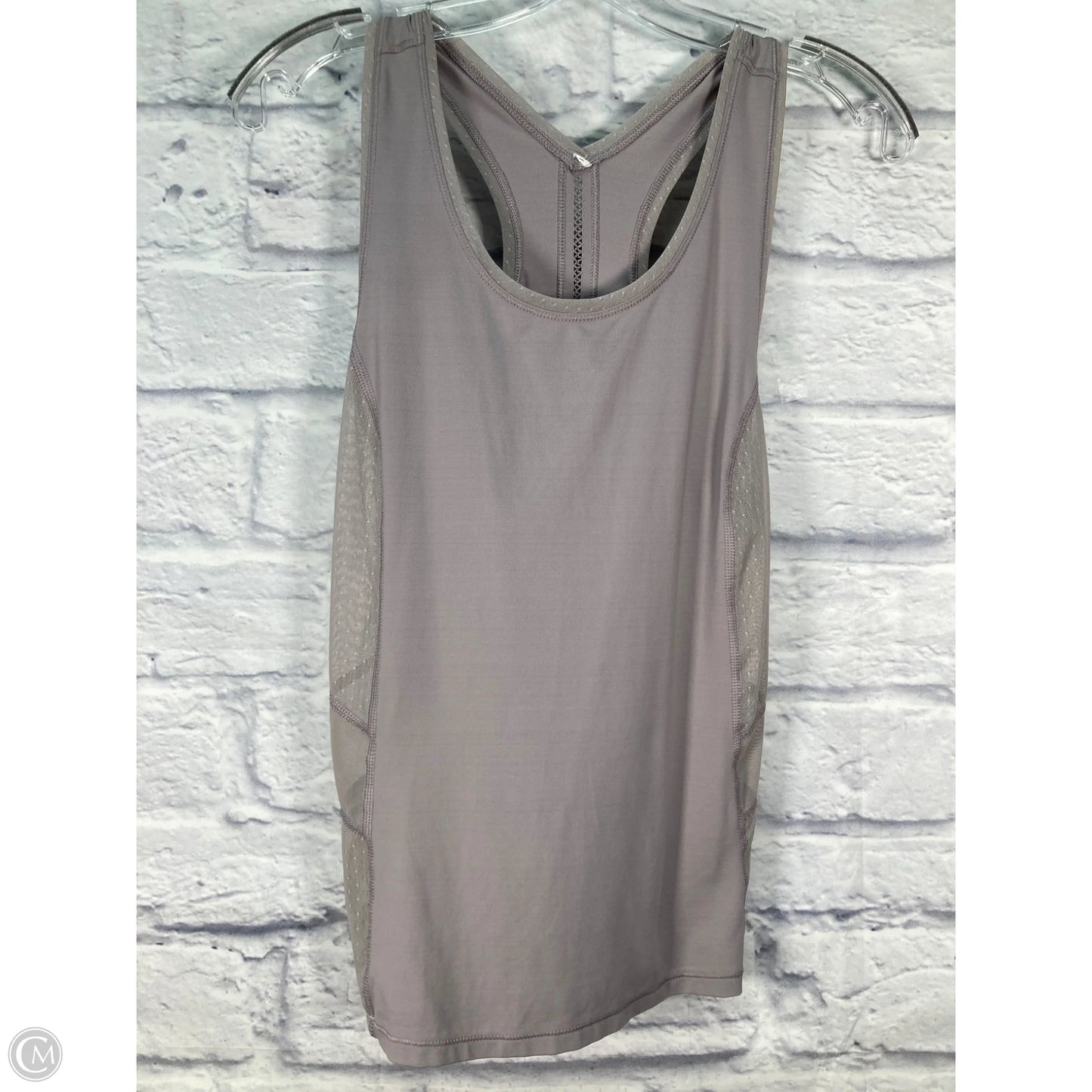 Athletic Tank Top By Lululemon In Grey, Size: S