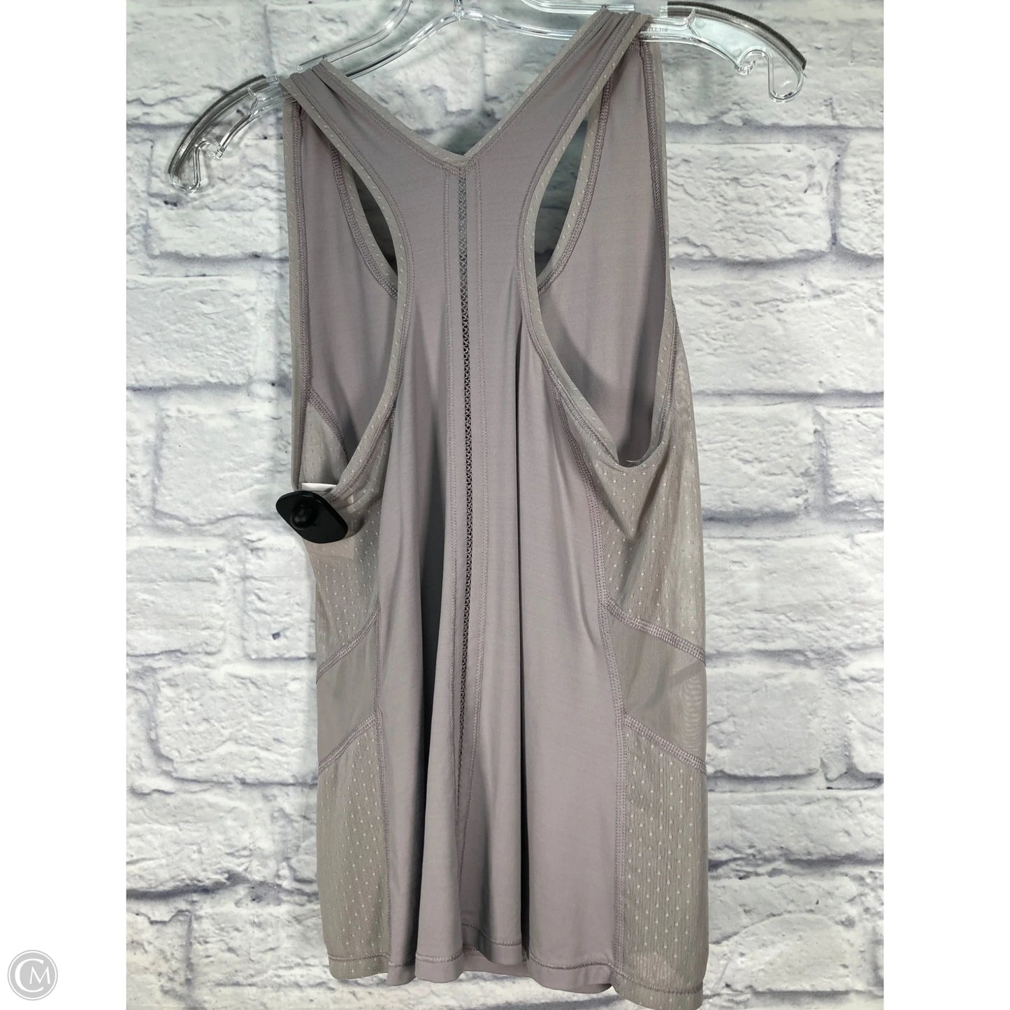 Athletic Tank Top By Lululemon In Grey, Size: S