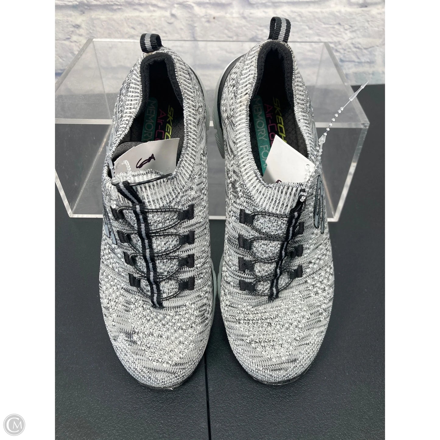 Shoes Athletic By Skechers In Grey, Size: 8