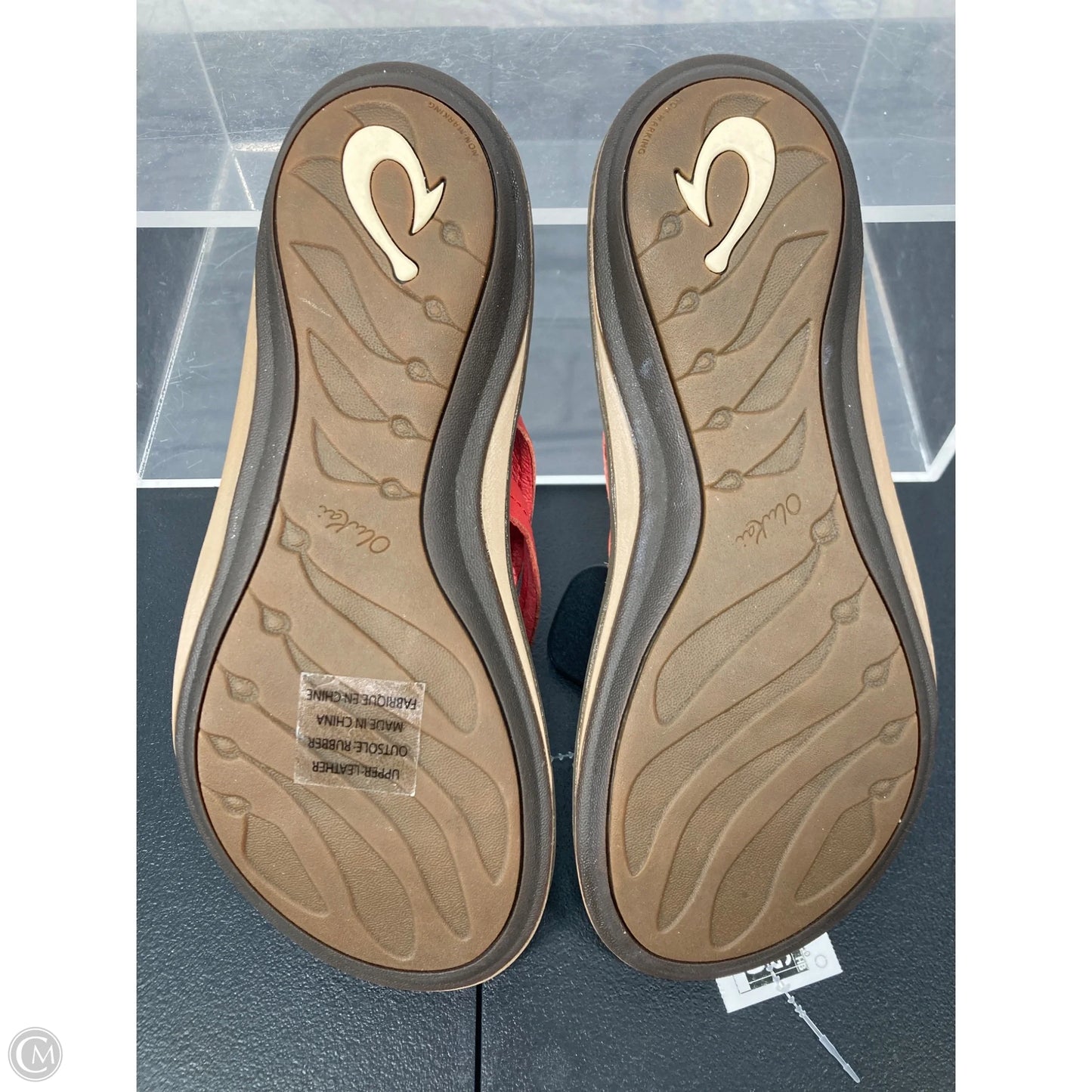 Sandals Flats By Olukai In Brown, Size: 6