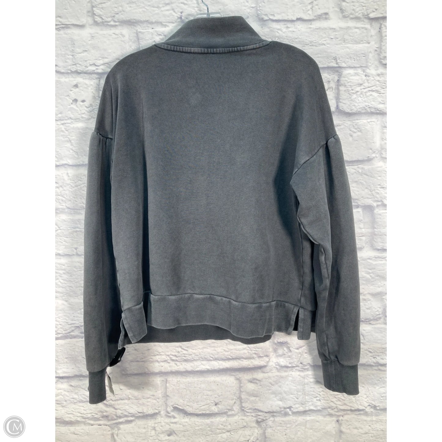Sweatshirt Collar By Daily Practice By Anthropologie In Grey, Size: M