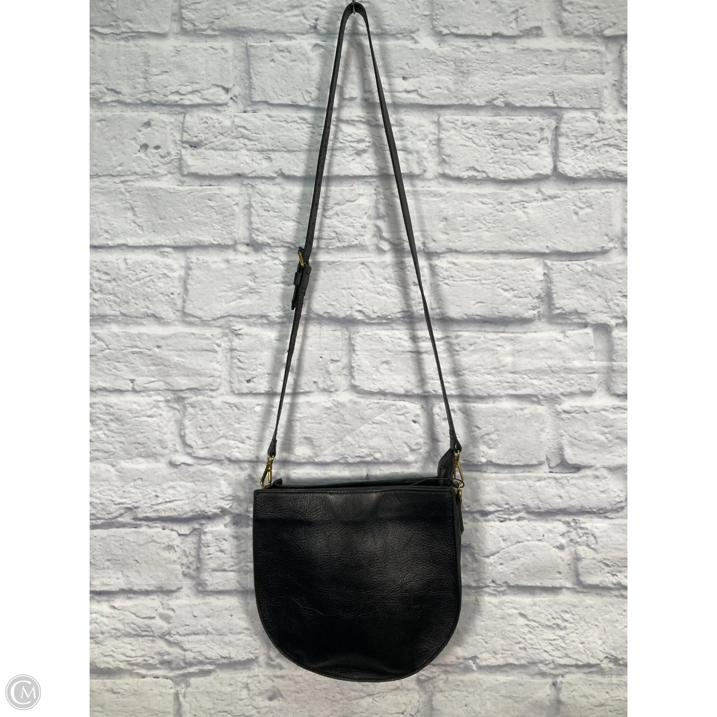 Crossbody Leather By Madewell, Size: Medium