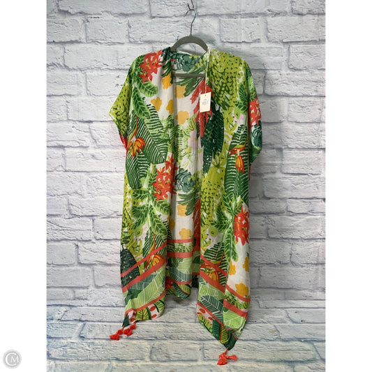 Kimono By Do Everything In Love In Green, Size: Osfm