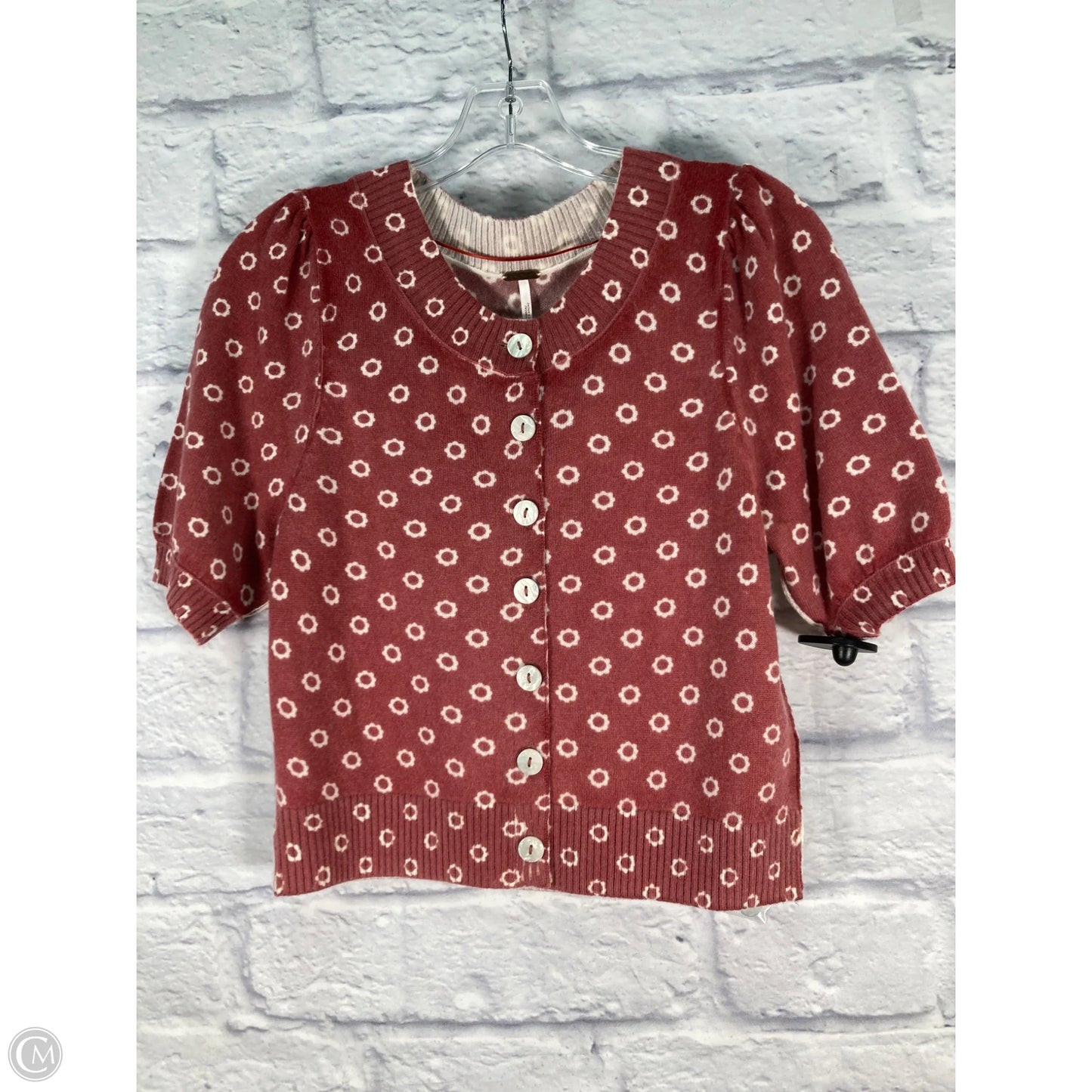 Top Short Sleeve By Free People In Red, Size: Xs