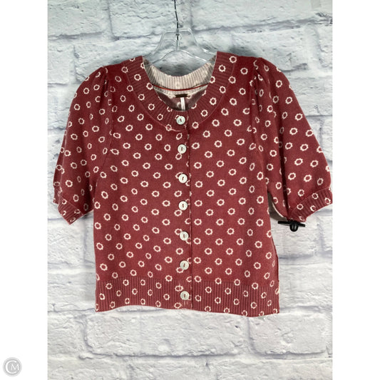 Top Short Sleeve By Free People In Red, Size: Xs