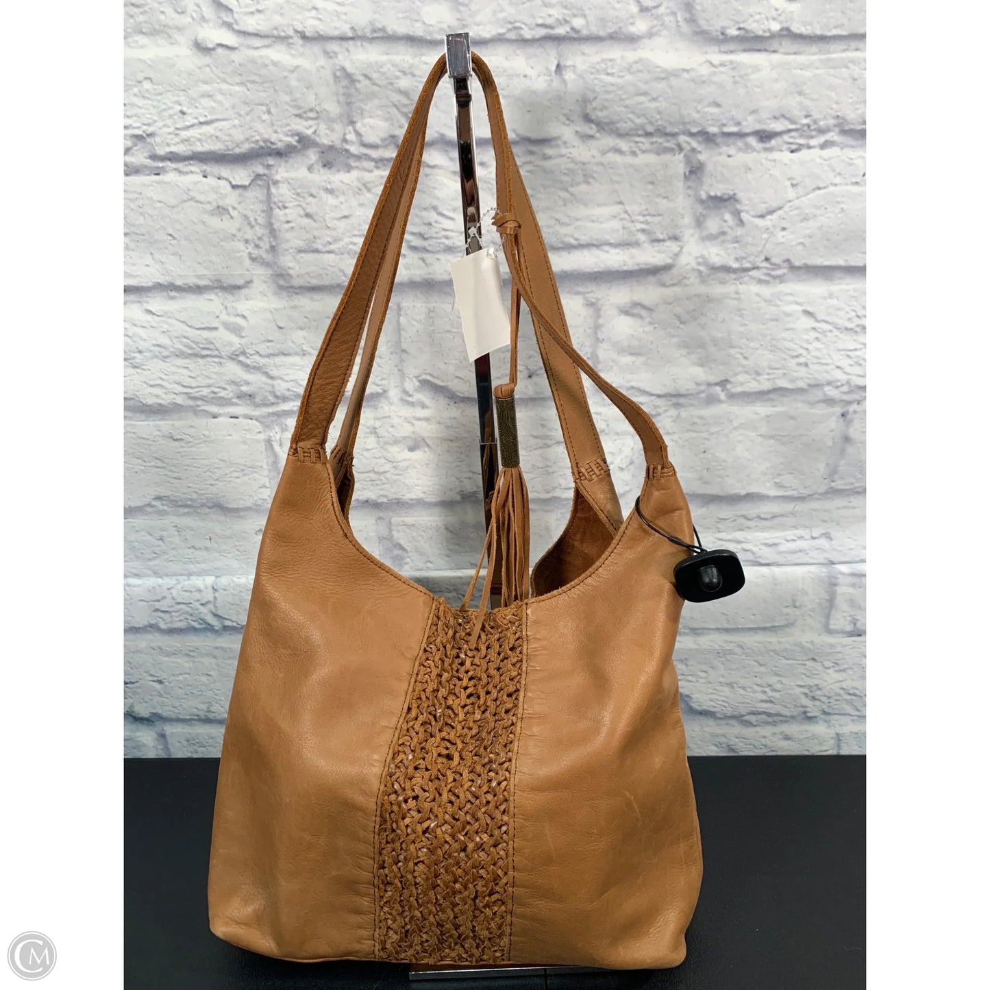Handbag Leather By The Sak, Size: Medium