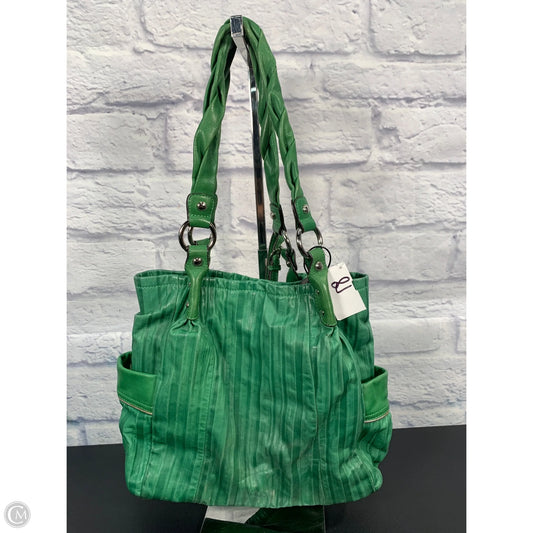 Handbag Leather By B. Makowsky, Size: Small