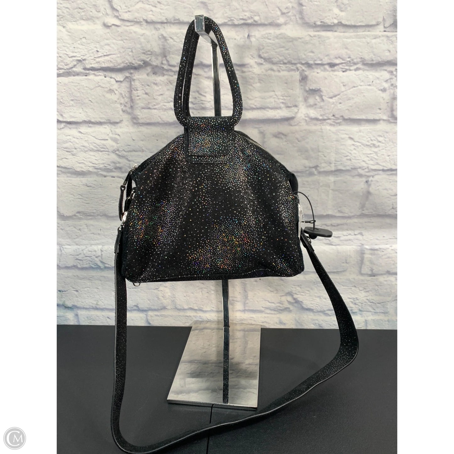 Handbag Leather By Hobo Intl, Size: Medium