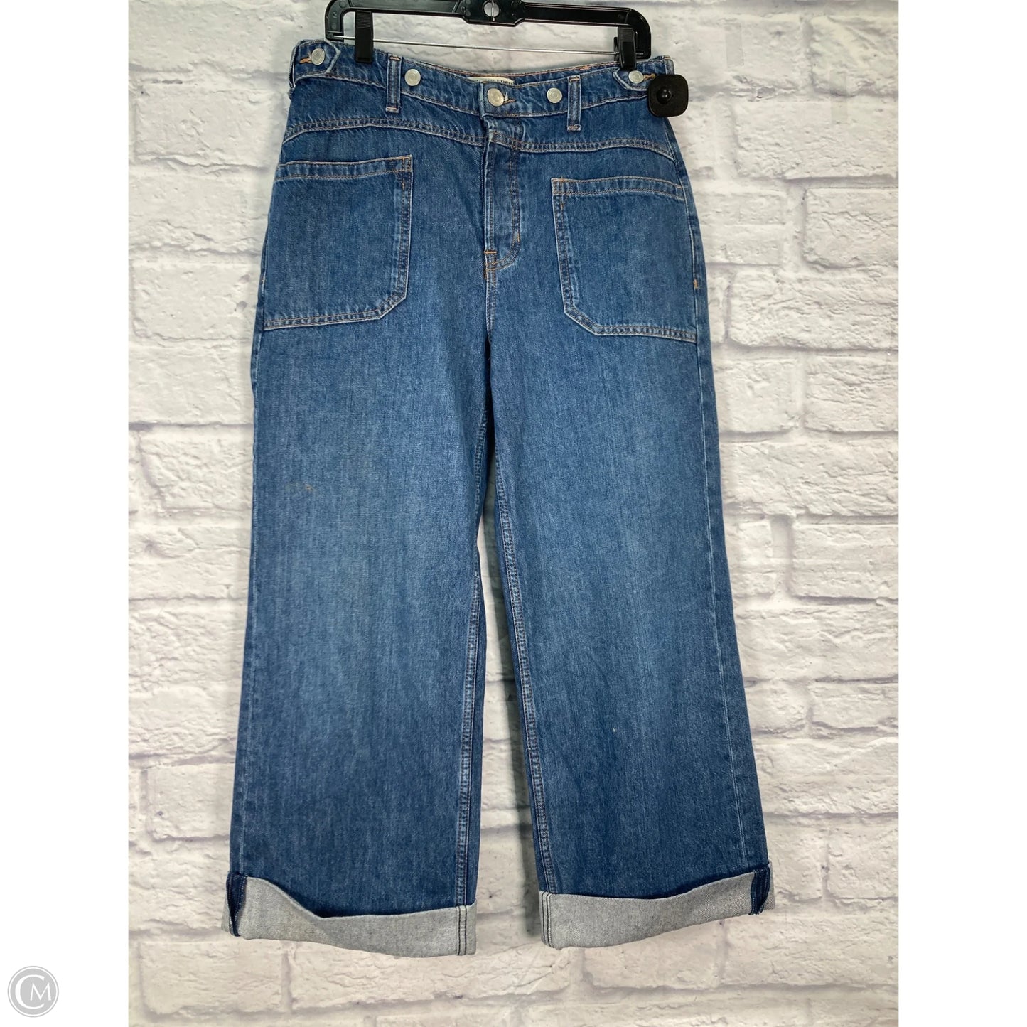Jeans Straight By We The Free In Blue, Size: 6