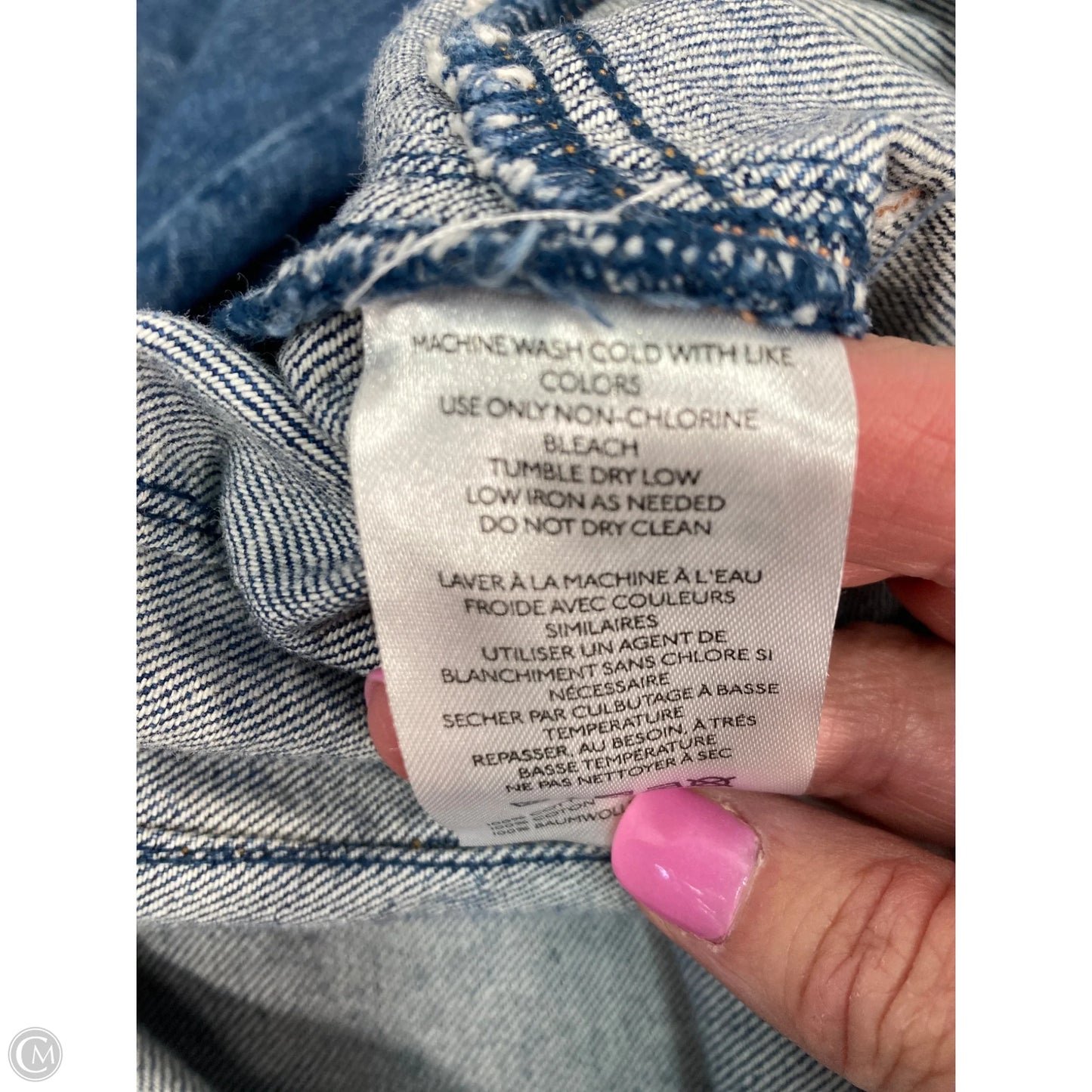Jeans Straight By We The Free In Blue, Size: 6