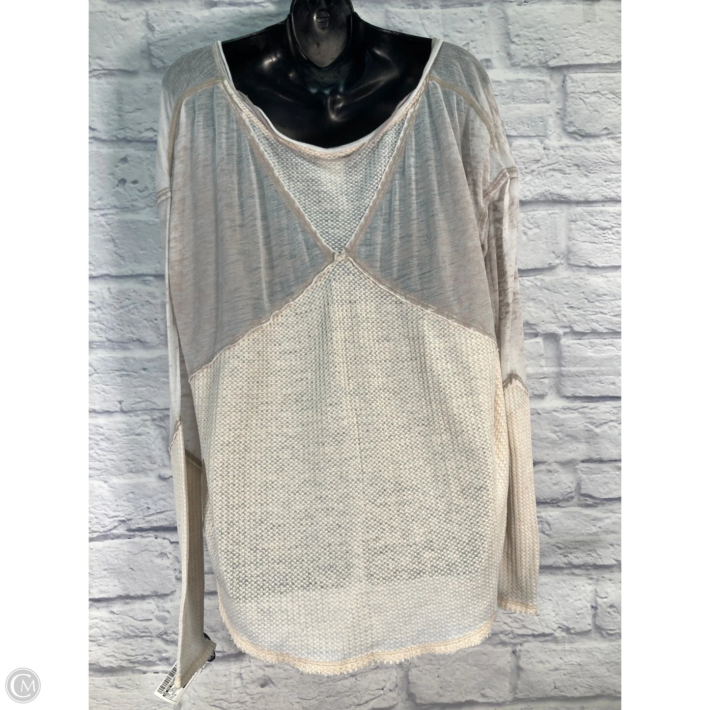 Top Long Sleeve By We The Free In Tan, Size: S