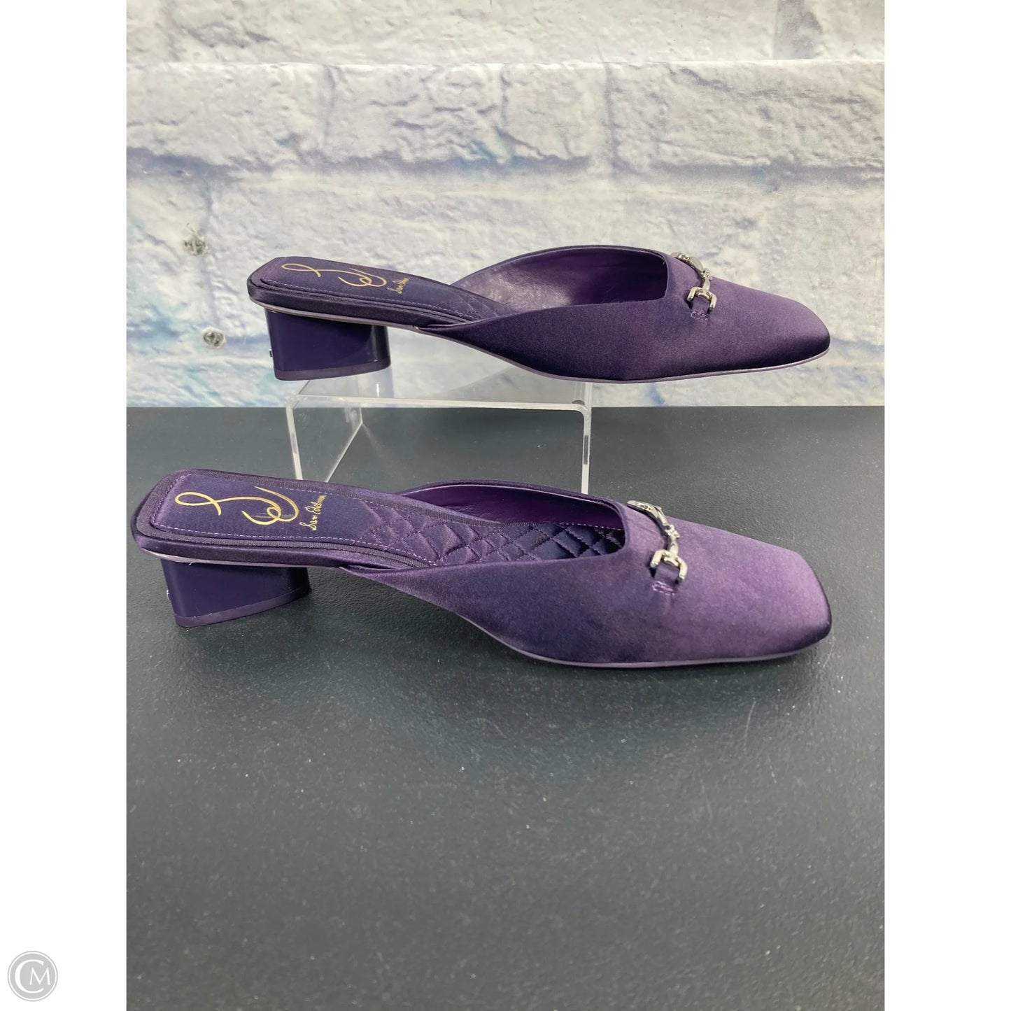 Shoes Heels Block By Sam Edelman In Purple, Size: 8.5