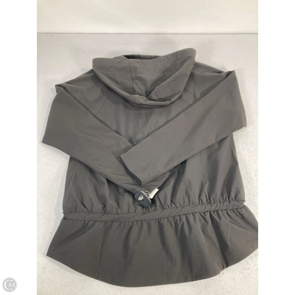 Athletic Jacket By Spanx In Grey, Size: S