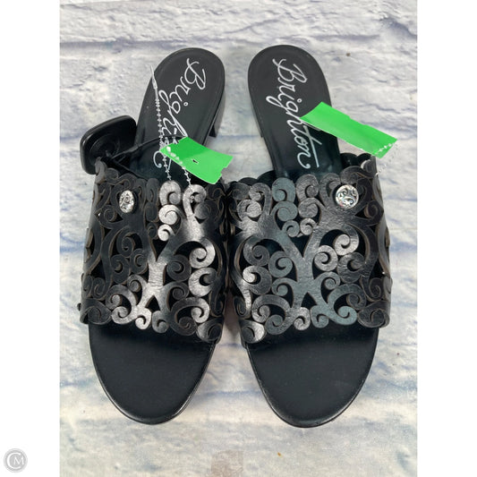 Sandals Flats By Brighton In Black, Size: 10