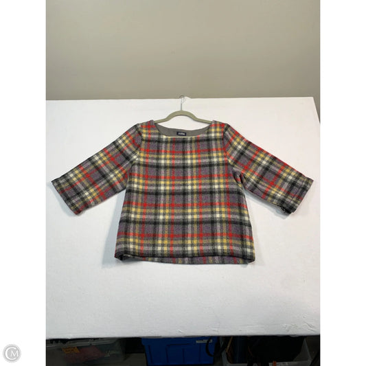 Sweater Short Sleeve By Clothes Mentor In Grey, Size: M