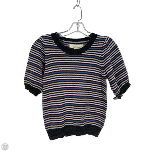 Sweater Short Sleeve By Saltwater Luxe In Blue, Size: S