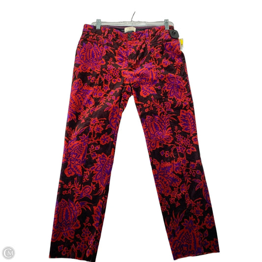 Jeans Skinny By Anthropologie In Purple, Size: 8