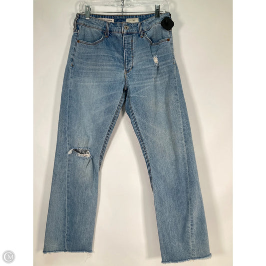 Jeans Straight By Pilcro In Blue, Size: 4