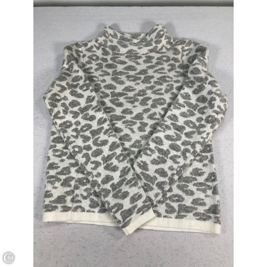 Sweater By Loft In Grey, Size: Xsp